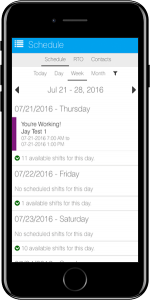 Mobile Employee Scheduling Software