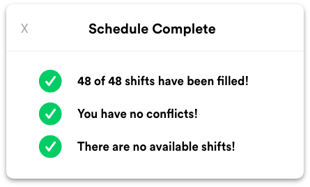 automated scheduling